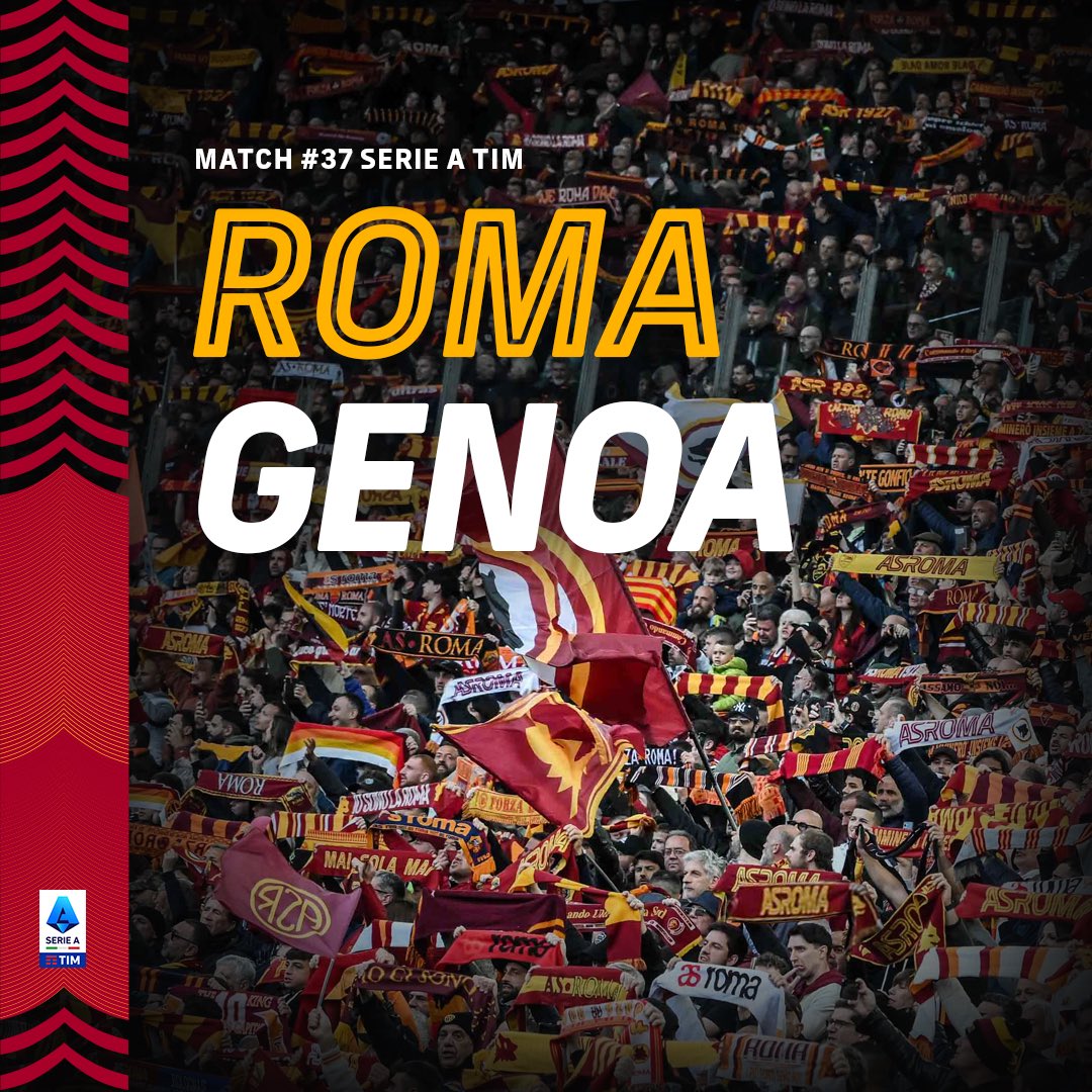 The general sale has started for our final home game of the season against Genoa! 🐺 🎟️👉 asroma.com/en/tickets/ #ASRoma