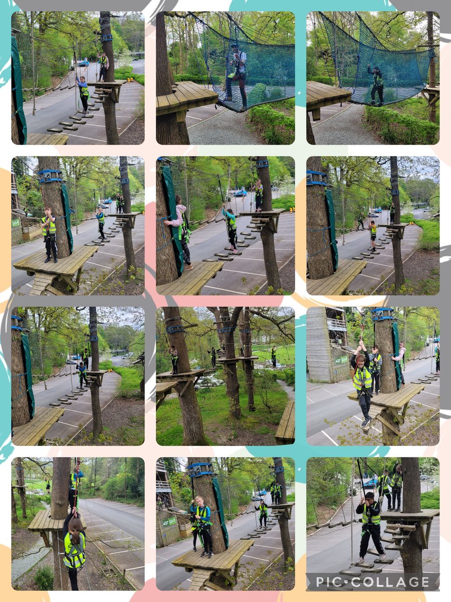 More challenging high ropes @hazeltreegsp