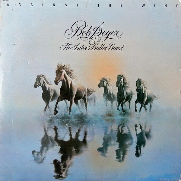 May3,1980 #BobSeger & The Silver Bullet Band start a 6wk run at #1 on the US album chart with 'Against The Wind' with Bob Seger guitar, vocals and The Silver   Bullet Band: Drew Abbott guitar; Chris Campbell bass; Alto Reed saxophone; David Teegarden drums. Great album