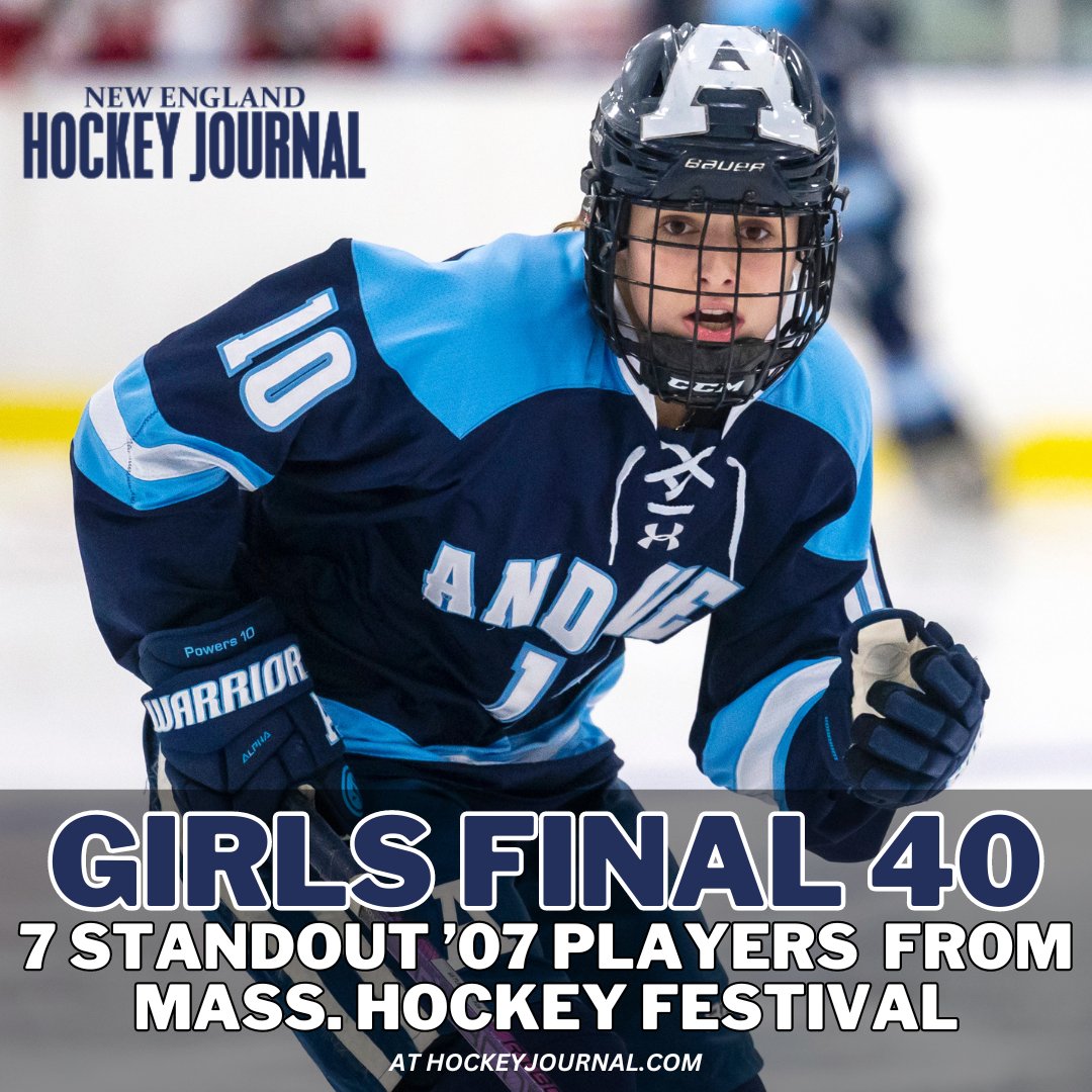 Seven from the '07s. Here are seven standouts from the '07s at Mass. Hockey girls Final 40. From @PatDonn12: hockeyjournal.com/7-standout-07-…