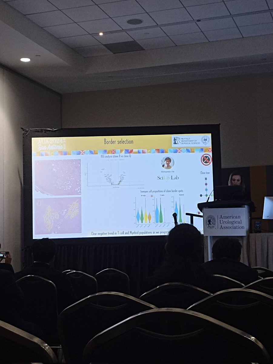 Prostate cancer is extremely heterogeneous and the spatial transcriptome analysis can allow the different diseases to be stratified more precisely #aua #aua24 #prostatecancer #cancer @LambAlastair