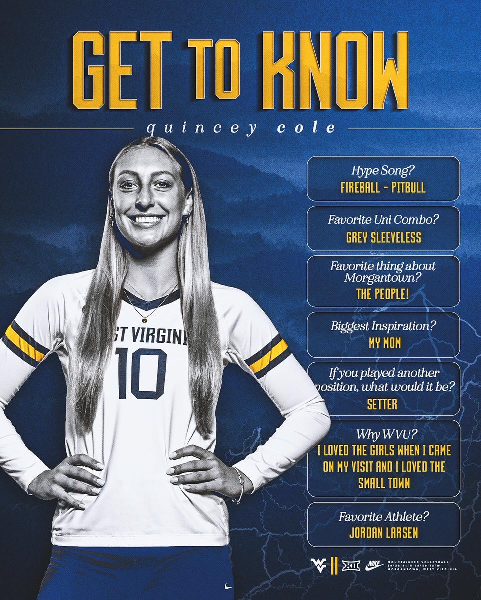 Get to know Quincey Coyle ✨ #HailWV