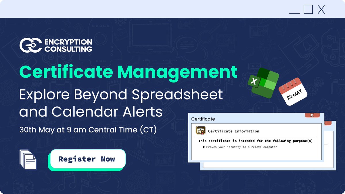 Join our webinar to learn a smooth and secure plan to transition to a dedicated certificate management solution. ow.ly/nAKM50RvTgZ #DigitalCertificate #CertificateManagement #CertificateManagementSolution #CertificateLifecycleManagement #ZeroOutage