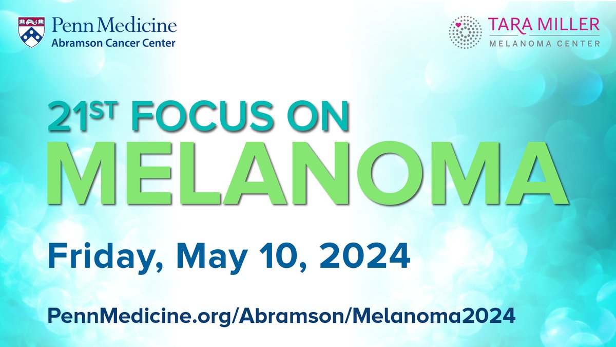 We are just 1 week away from our annual patient conference! Register now (link in bio)! You can choose to attend in person or virtually. #melanomaeducation #melanomaawareness #melanomasupport