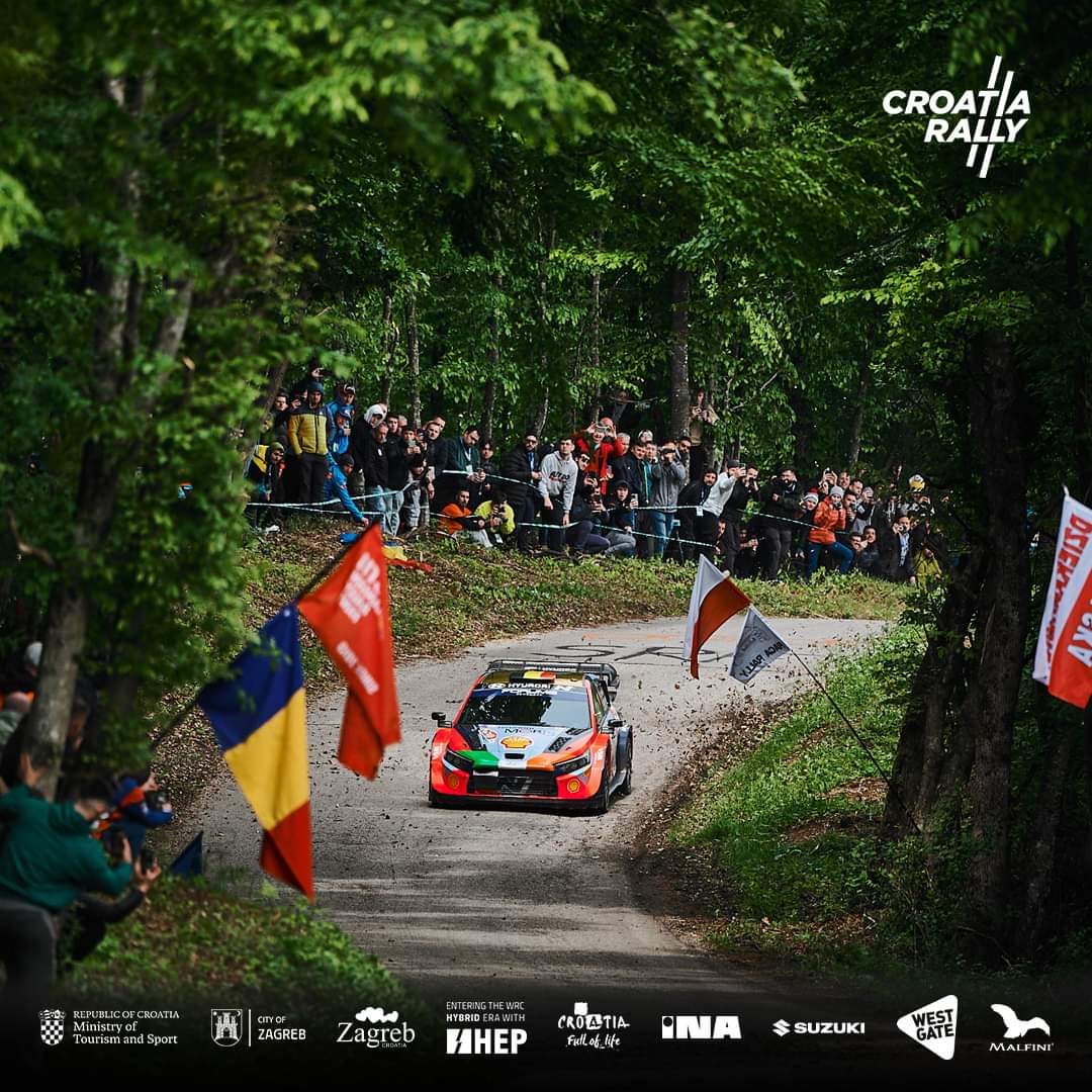 Thierry Neuville and Martijn Wydaeghe won nine special stages at this year's edition of Croatia Rally! 📷 Mario Pavlovic #CroatiaRally #CroatiaFullOfLife #enteringthewrchybriderawithhep