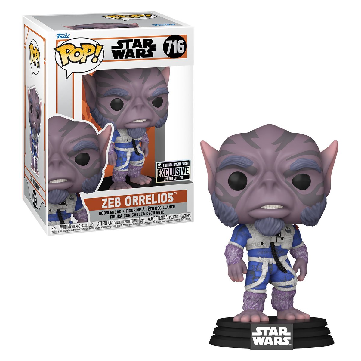 Available Now: Entertainment Earth Exclusive Star Wars - Zeb Orrelios Funko Pop! Vinyl Link: ee.toys/TOHXJJ * No Charge Until it Ships #Ad #StarWars #TheMandalorian #StarWarsRebels #MayThe4thBeWithYou #MayTheFourthBeWithYou #Funko #FunkoPop #FunkoPops #FunkoPopVinyl…