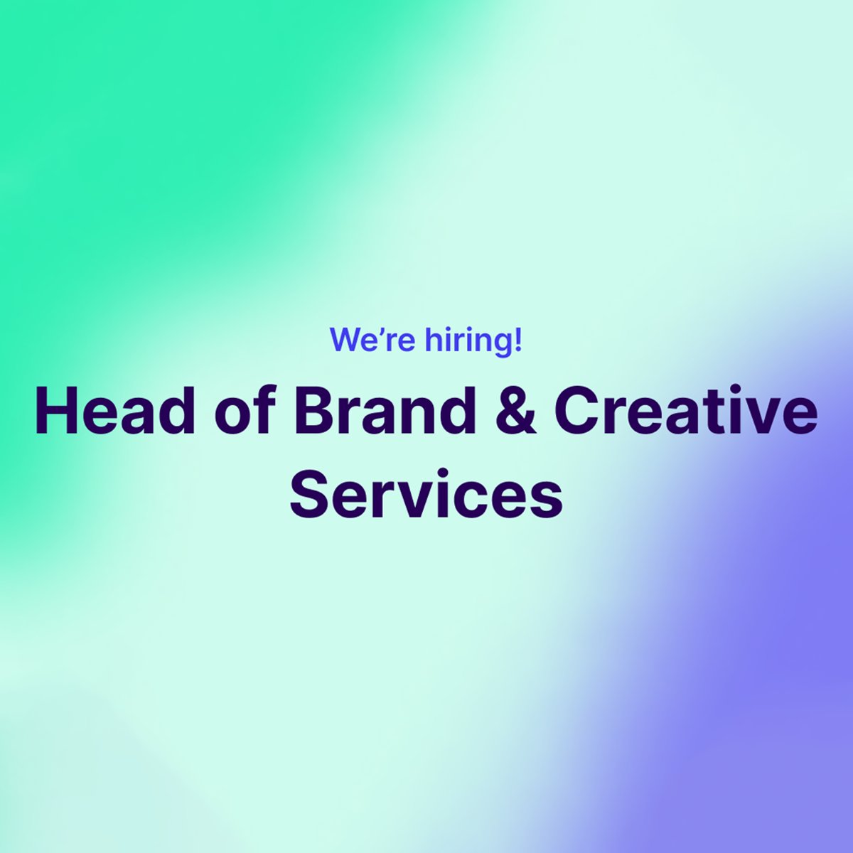 Mega Block Gaming is growing 🚀

Head of Brand & Creative Services - primary responsibility: steering our brands creative direction & ensuring the seamless integration of brand strategy.

Apply now - link in bio 🔗

#Hiring #HeadOfBrand #CreativeServices #Casino #Gambling #Remote