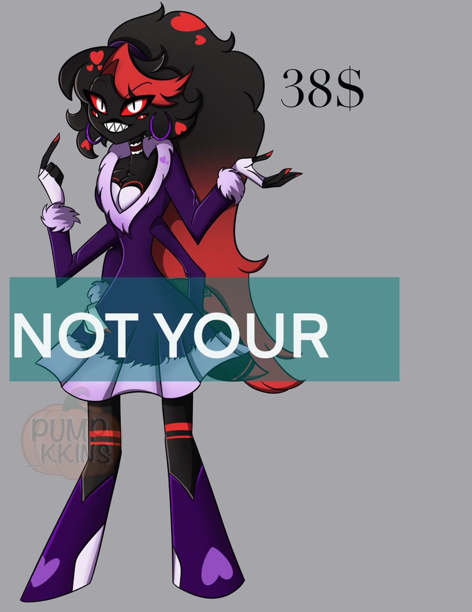 old adopt, if you interested dm me!
payment via boosty (in boosty - credit card, not paypal)
#HazbinHotel #HazbinHotelOc #Oc #Adoptoc #HelluvaBoss #HelluvaBossOc