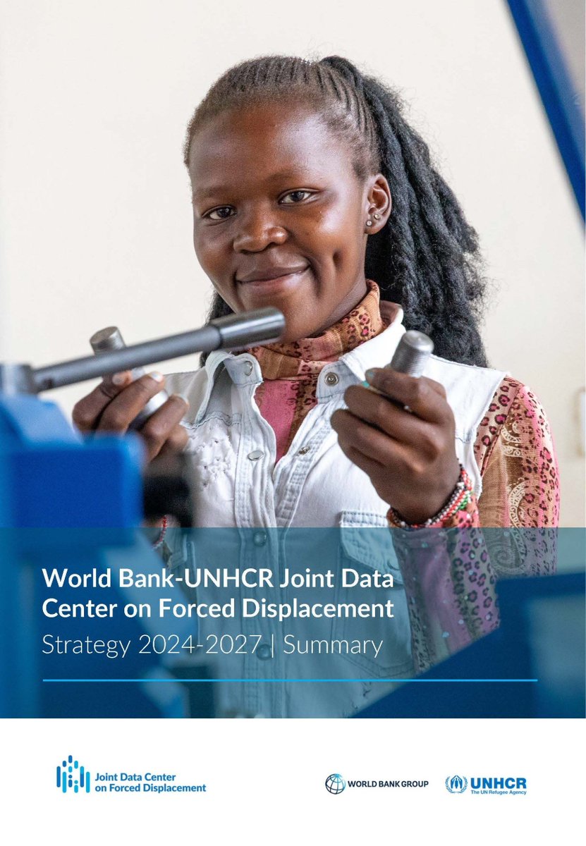 #ICYMI: @jointdatacenter released its second strategy from 2024-2027, focusing on four strategic priorities: 1️⃣ Inclusion in official statistics 2️⃣ Production of high-quality data 3️⃣ Data innovation 4️⃣ Data for solutions to forced displacement buff.ly/49Jk5RX