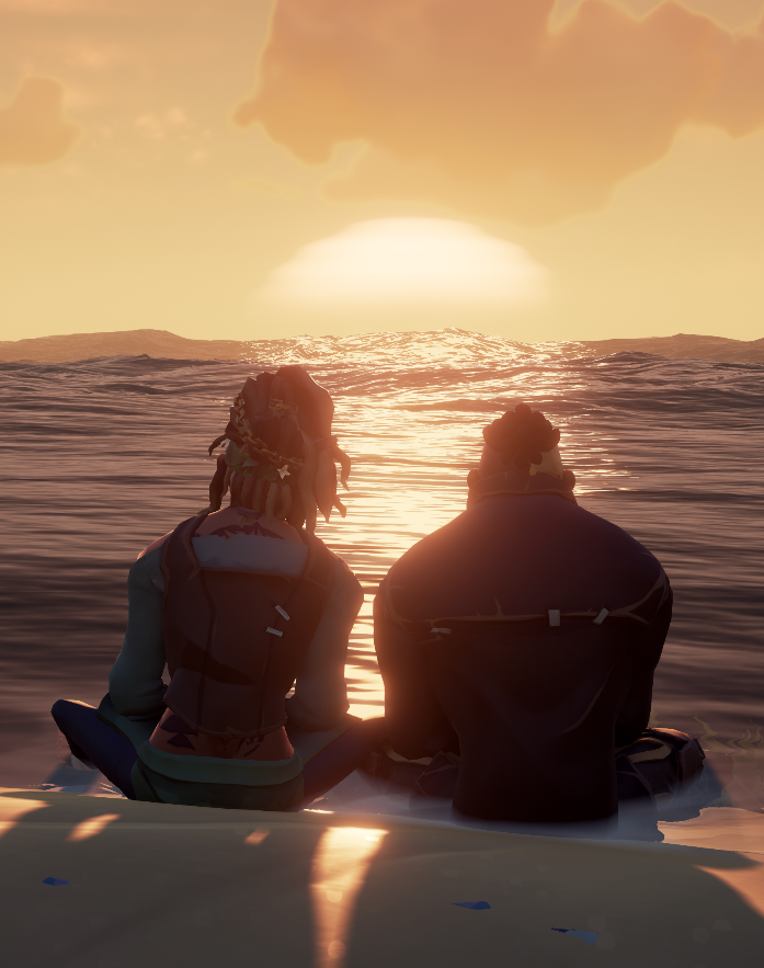 Love on the sea
Contest : Stunning Sunsets
@SeaOfThieves
#SoTShot