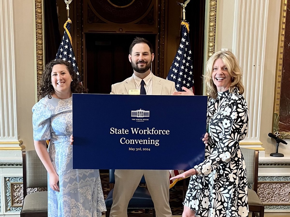 Kristie (@kva_inc) on Twitter photo Pinch me! Repping <a href="/ncpublicschools/">NC Public Schools</a> <a href="/NCCommerce/">N.C. Commerce</a> <a href="/NCCommColleges/">North Carolina Community Colleges</a> at the <a href="/WhiteHouse/">The White House</a> State Workforce Convening. #NCFUTUREWORKFORCE Pinch me! Repping <a href="/ncpublicschools/">NC Public Schools</a> <a href="/NCCommerce/">N.C. Commerce</a> <a href="/NCCommColleges/">North Carolina Community Colleges</a> at the <a href="/WhiteHouse/">The White House</a> State Workforce Convening. #NCFUTUREWORKFORCE