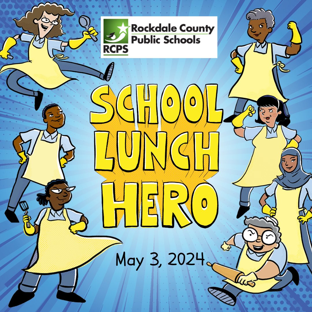 WOW! More than 1.7 million lunches and more than 879,200 breakfasts served to students in Rockdale County Public Schools so far this school year! THANK YOU to our #SchoolLunchHeroes for all your hard work in feeding and caring for our children! #ThankASchoolLunchHero