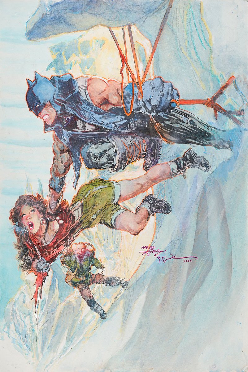 Perigo nas montanhas... by NEAL ADAMS e  BILL SIENKIEWICZ!

#NealAdams #BillSienkiewicz #Batman #dccomics