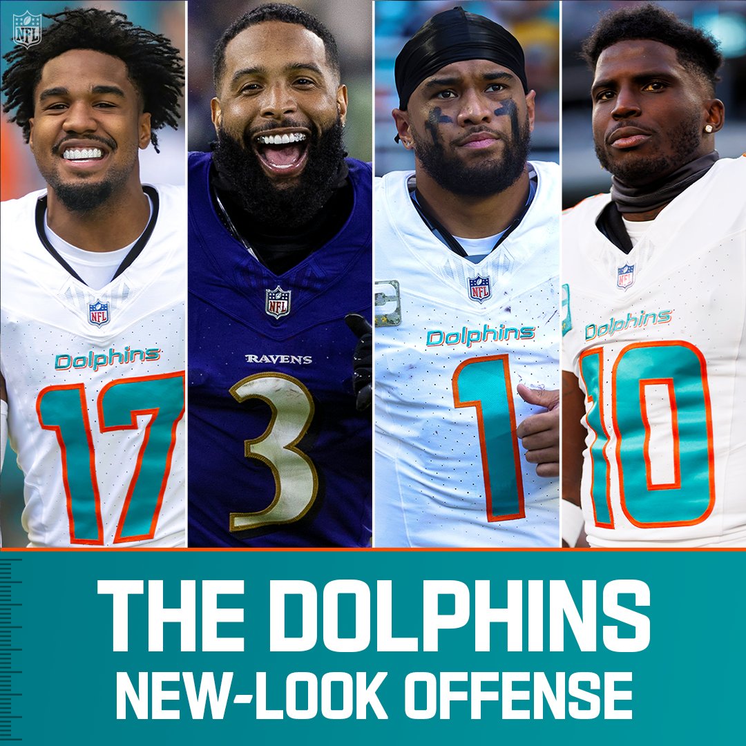 This @MiamiDolphins offense just got even more fun. 👀