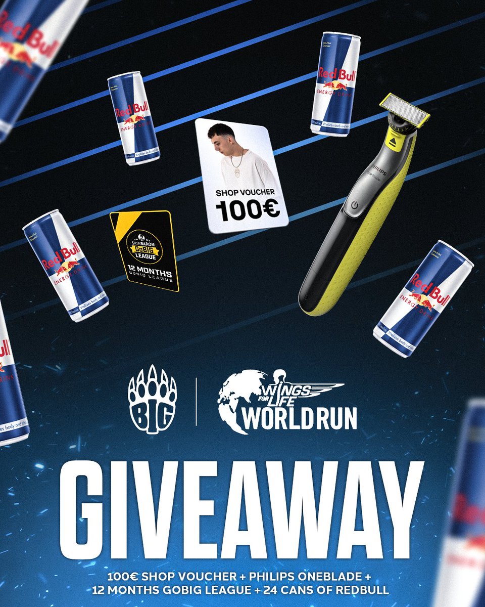 Among all runners we are giving away a few special gifts! 🎁 Sign up at the link below and perhaps you'll be rewarded for your good deed! ❤️ ▶️ wingsforlifeworldrun.com/de/teams/X4Dg8X