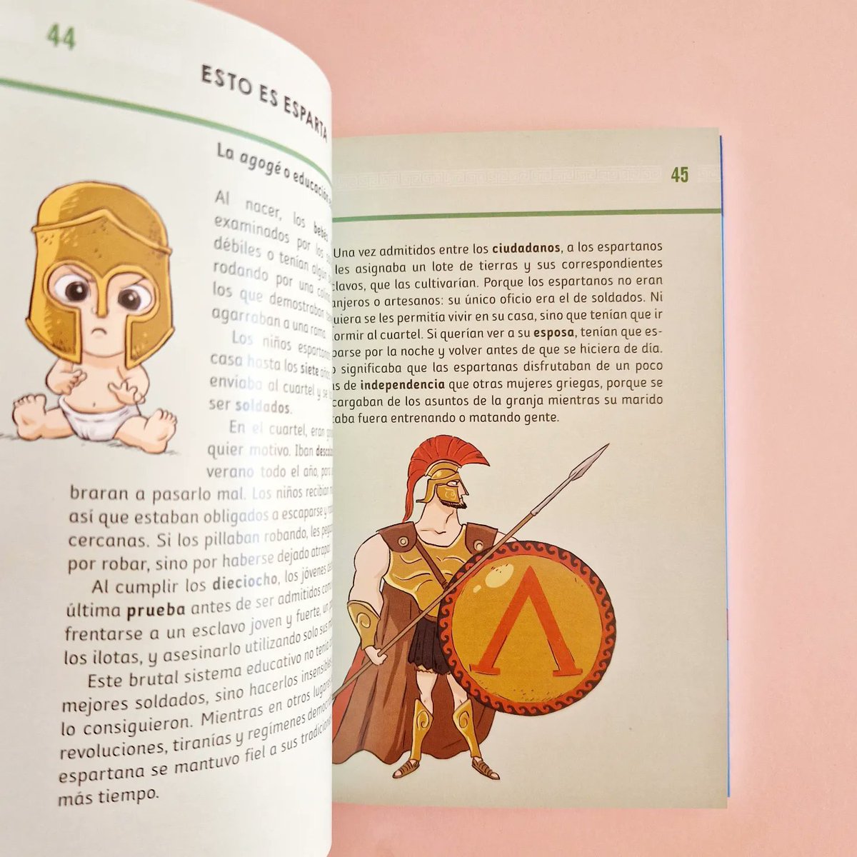 #librodeldía Pertenece a la colección Historia Ilustrada de la Editorial el Pirata y permite a los jóvenes lectores descubrir quién fue Alejandro Magno, cómo se desarrolló la famosa guerra de Troya o cuáles fueron las grandes maravillas de la Antigüedad. #antiguagrecia