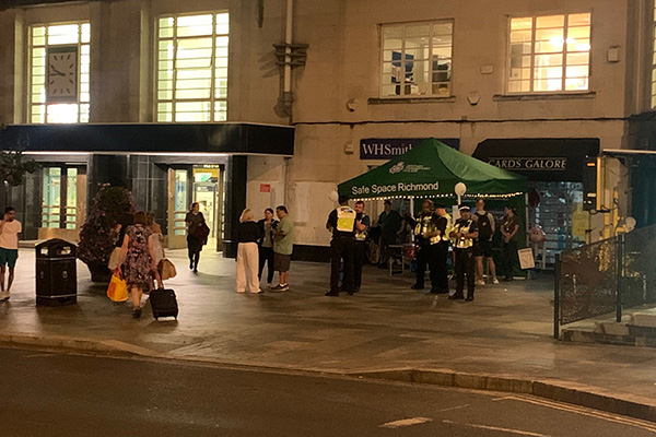 The Richmond Safe Space continues to be available on Friday and Saturday nights for anyone feeling unsafe or vulnerable on a night out to seek help. Just look for the green marquee by Richmond Station between 9pm and 1am if you feel in need of support 🚉