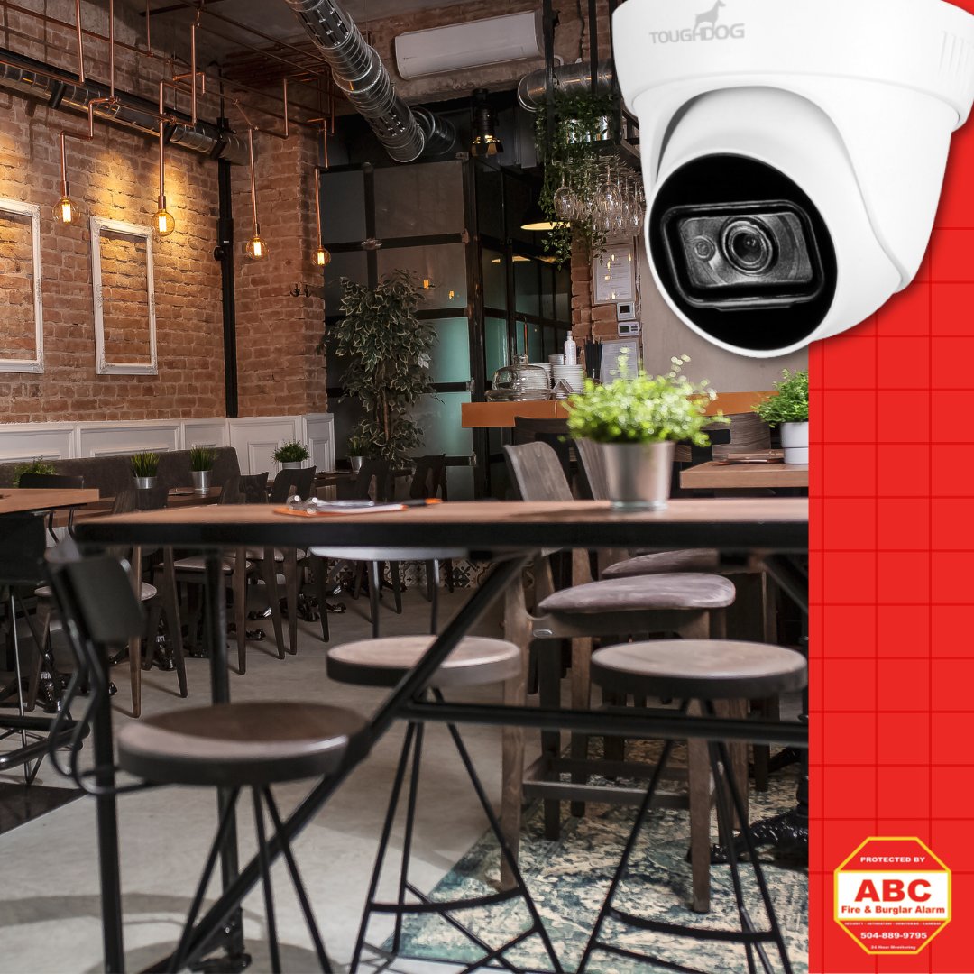 📹 ABC Fire and Burglar Alarm's video surveillance systems can deter burglars and provide crucial evidence in the event of a break-in. Protect your business with our advanced security solutions. 
#NewOrleans #SupportSmallBusiness #SecuritySystem #ABCFireBurglar