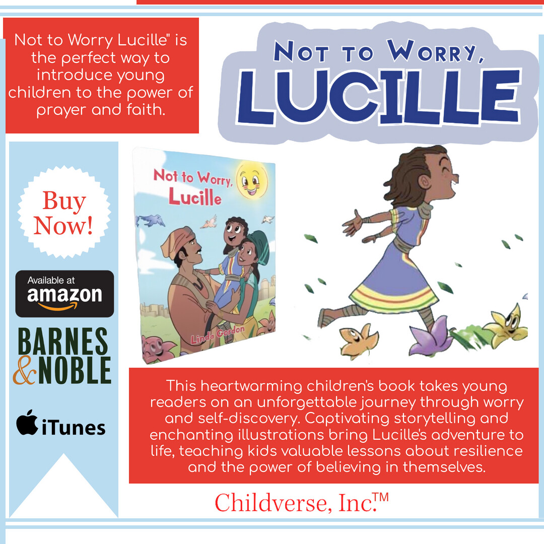 Not To Worry Lucille is available everywhere books are sold. Pick up your copy today!
Amazon:rpb.li/ZfEFi
Barnes & Nobles: rpb.li/Qnz
Itunes: rpb.li/1h75D

#childrensbook #childrensbooks #illustration #kidsbooks #picturebook #childverseinc