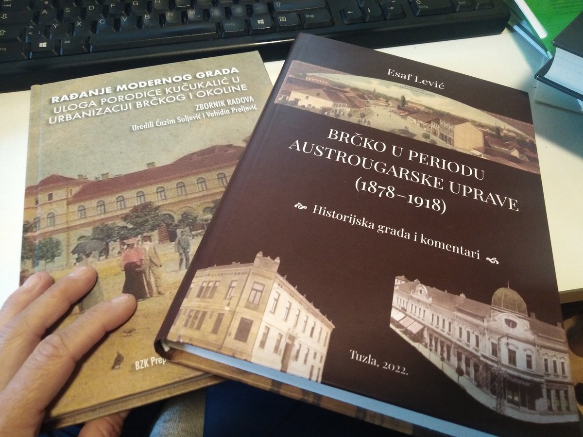 not to forget to include what I brought from my Bosnian tour with me recently - thank you Cazim Suljevic and @VahidinduPrel - and congratulations for your book :-)