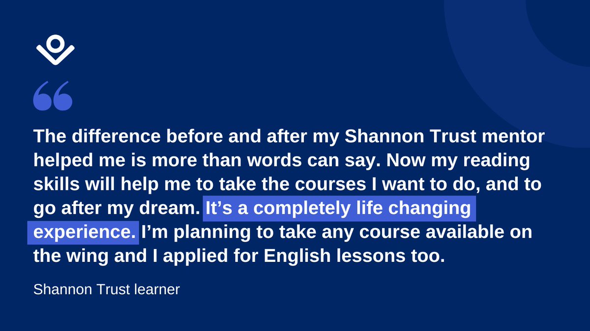 Learning to read opens up doors to many other opportunities. For this learn at HMP Wormwood Scrubs, learning with Shannon Trust was completely life changing.
