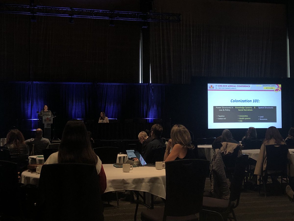 Maggie Woo Kinshella (@maggiewook) on Twitter photo What a breath of fresh air! Starting one of the first sessions of #CNS24AB with a poignant discussion of colonization 101. N Riediger & M Tait talking about a decolonizing lens to exploring #acceptability of #sugar-sweetened beverage tax among Indigenous populations <a href="/UM_agfoodsci/">UM Ag&Food Sciences</a> What a breath of fresh air! Starting one of the first sessions of #CNS24AB with a poignant discussion of colonization 101. N Riediger & M Tait talking about a decolonizing lens to exploring #acceptability of #sugar-sweetened beverage tax among Indigenous populations <a href="/UM_agfoodsci/">UM Ag&Food Sciences</a>