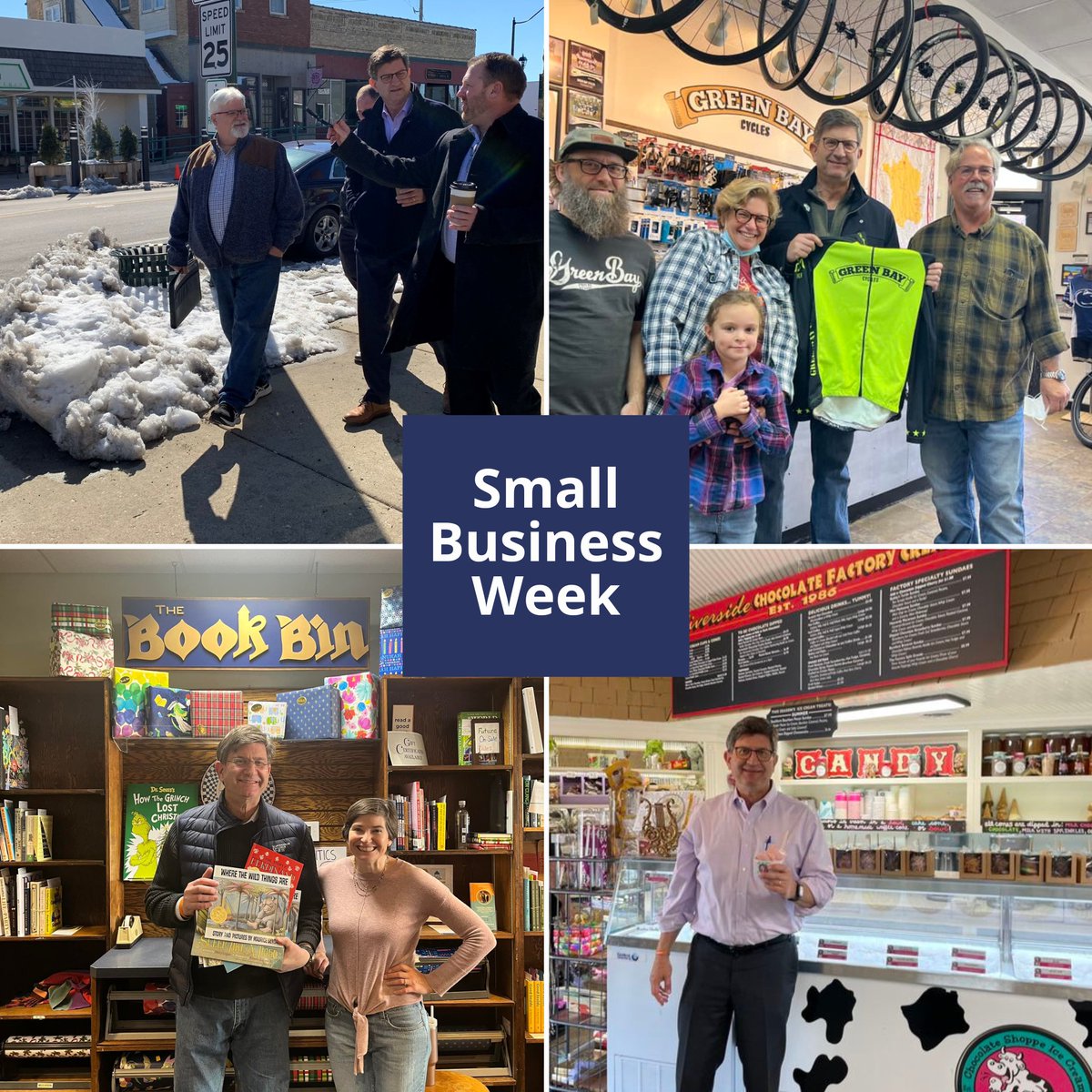Happy #SmallBusinessWeek! Small businesses are the cornerstone of our economy, and I will continue to fight to make sure all small businesses—both in the 10th District and across the country—receive the support they need in Washington.