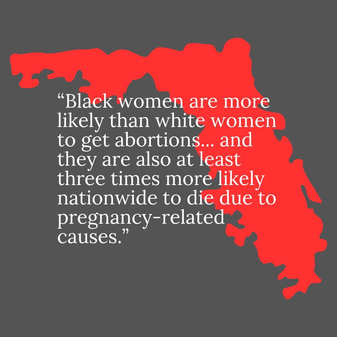Read more about the new Florida abortion ban's implications for Black women and families in the South at buff.ly/49C4nYW #CNYNOW #AbortionAccess #AbortionRights #AbortionIsHealthCare #ReproductiveJustice #RacialEquity #HealthEquity #HealthAccess #ProChoice #ProVoice