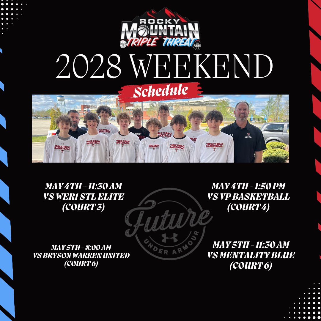 Our 2028 boys will be in Lawrence, KS this weekend for the UA Futures Event 💯