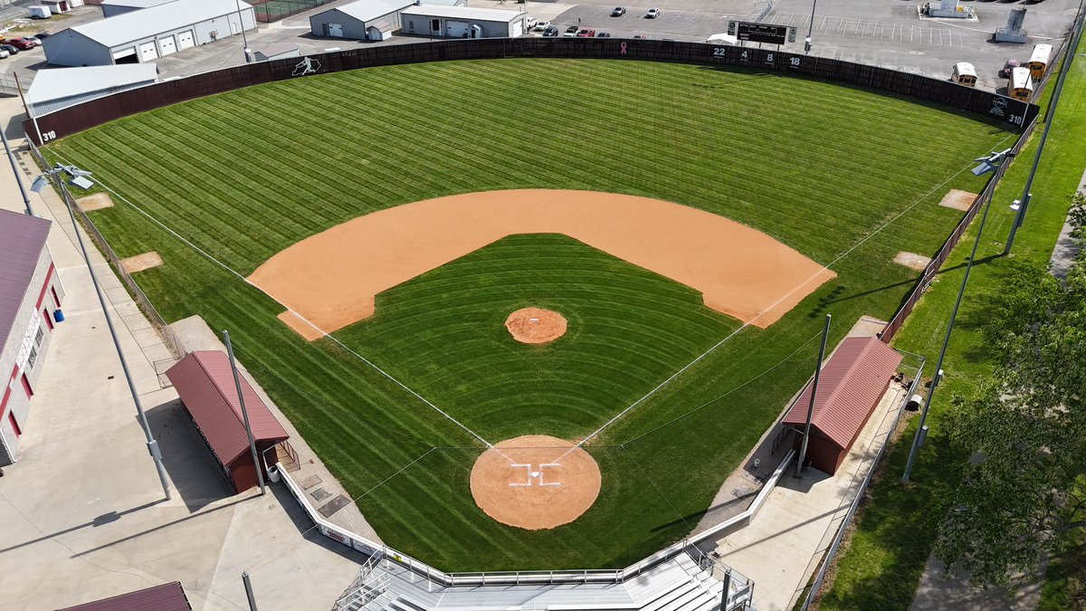 Thank you to all that came out last night, had a big crowd and great weather! Not the outcome we wanted but we will bounce back! Here’s some shots from above the field before the game. Thanks to all the coaches that dedicate their time to make this place look the way it does!