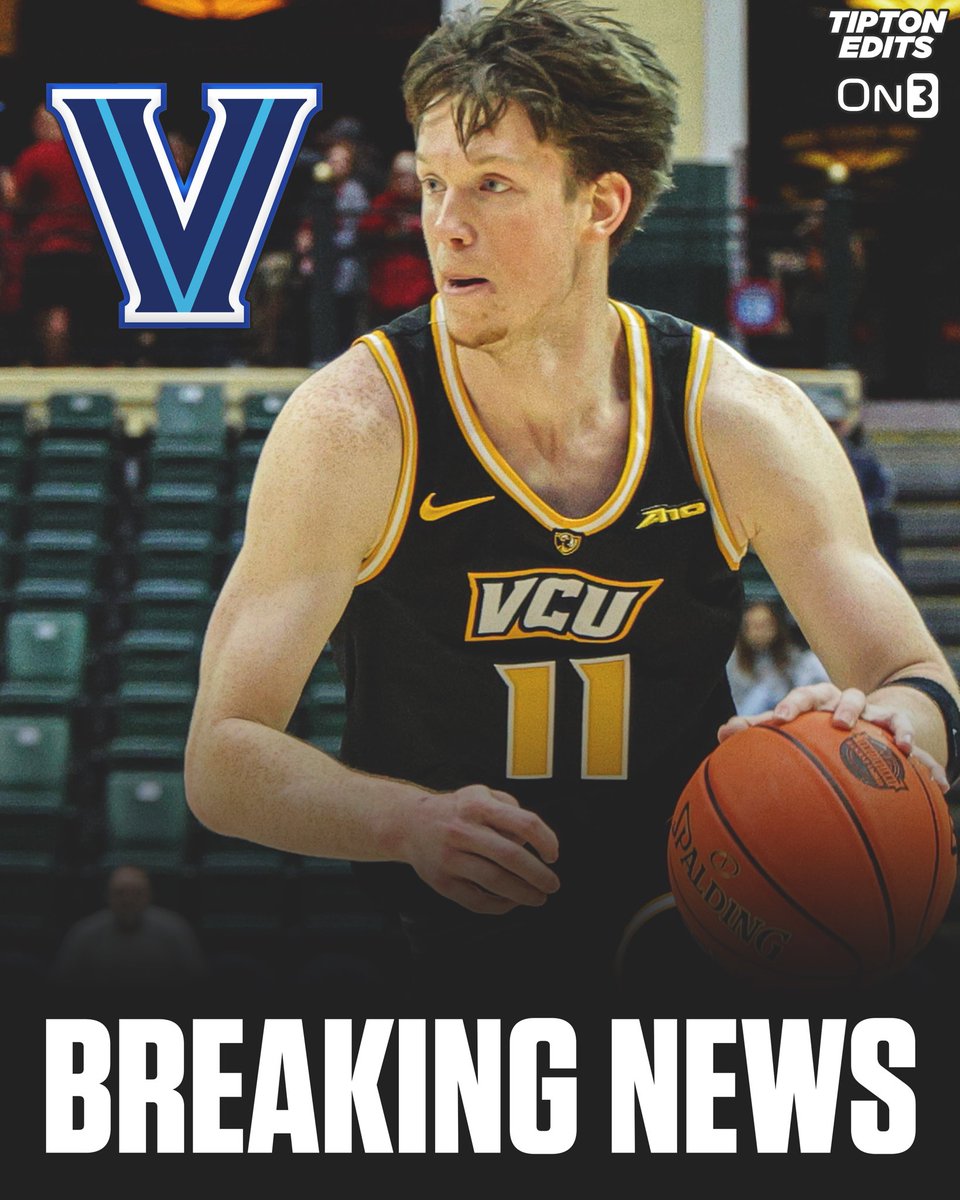NEWS: VCU transfer guard Max Shulga has committed to Villanova, a source tells @On3sports. The 6-4 senior averaged 14 PPG this season, shooting 41.5% from three. on3.com/college/villan…