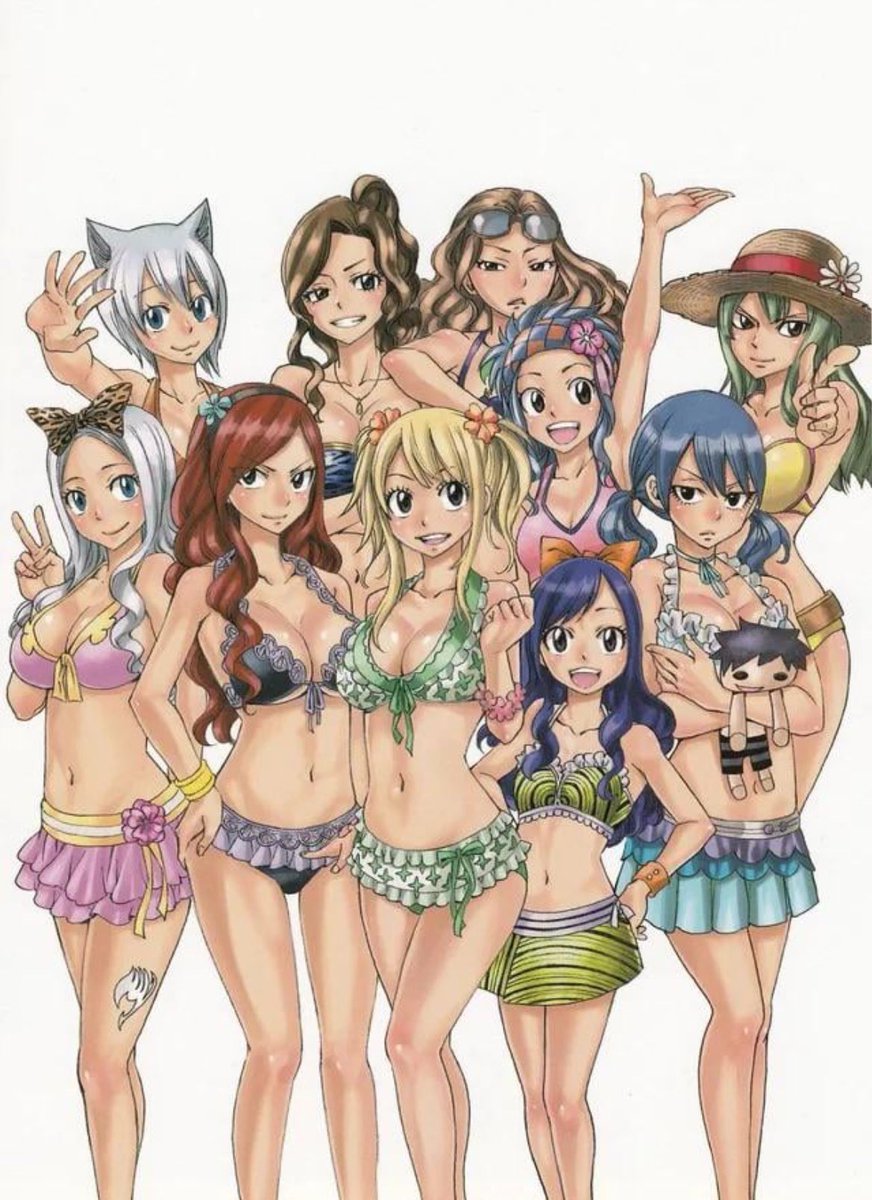 Does fairy tail have the best female cast?