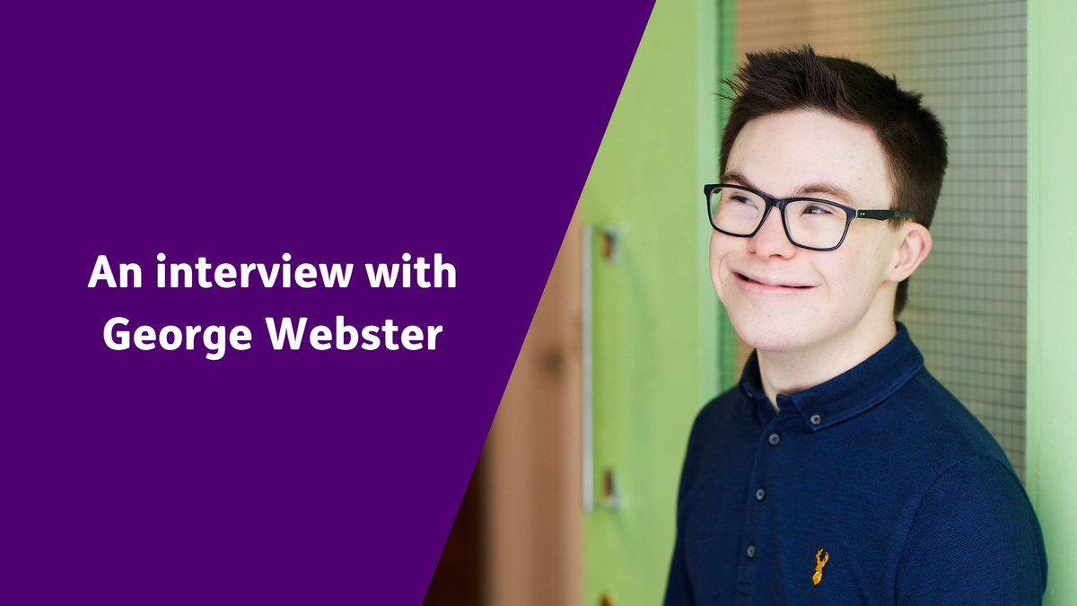 🗞 Read Natalie's interview with Mencap Myth Buster, author and CBeebies presenter, George Webster. With his latest book 'Why Not?' out now, George answers questions from our employment coordinator Natalie on his career and becoming an author. 📖 mencap.org.uk/blog/i-am-now-…