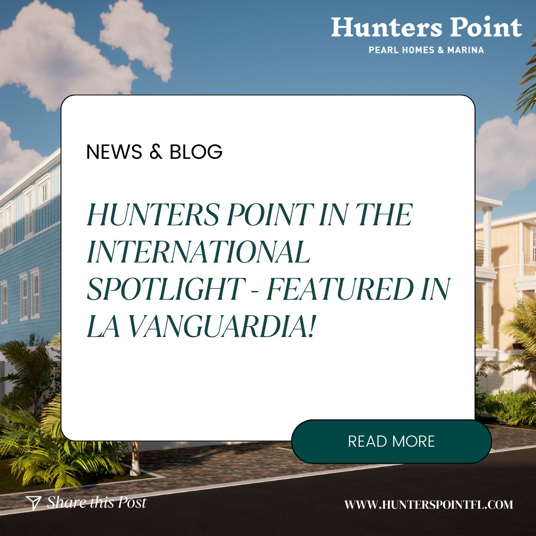 We're thrilled to share some exciting news with our Hunters Point community! Our innovative approach to sustainable living has caught international attention, and we've been featured in La Vanguardia.

bit.ly/3TVnmsQ 

#GreenHomes #Innovation #SustainableLiving