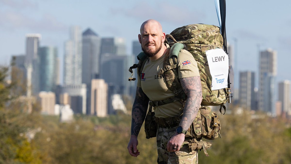 Last week Lewy Lewis conquered 16 miles of the @LondonMarathon with 45.7kg on his back, raising almost £15,000 to support our work with the Armed Forces community.

Lewy, you did us proud 👏❤️ 

#TCSLondonMarathon #ArmedForcesCommunity