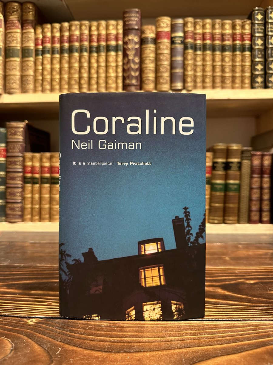 “Fairy tales are more than true: not because they tell us that dragons exist, but because they tell us that dragons can be beaten.”
#coraline #NeilGaiman #signedfirstedition #booksbooksbooksandmorebooks #charingcrossroad #bookshopsoftheworld #henrypordesbooks #fantasy #horror