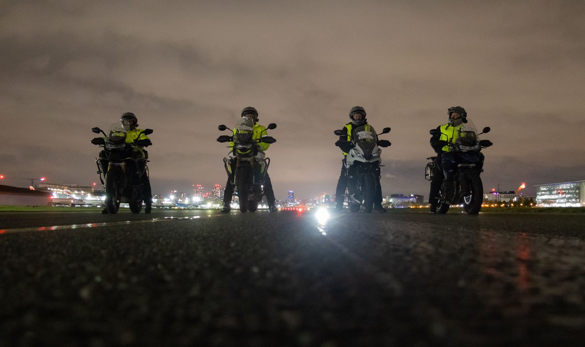 4 Air Traffic Controllers rode Tigers, visiting 24 NATS units in 24 days for Prostate Cancer and Aerobility, raising £50,000! Thank you all! Donate here: 24in24.co.uk 📷 - Martyna Wielgopolon & Ben Fell #ForTheRide #BigTour24in2024 #TriumphUK