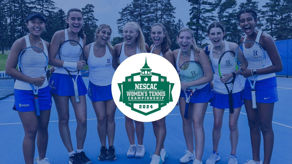Women's tennis to compete in #NESCAC quarterfinals for second straight year. buff.ly/3JFM8r4 #LetsGoBlue @HamCollSports