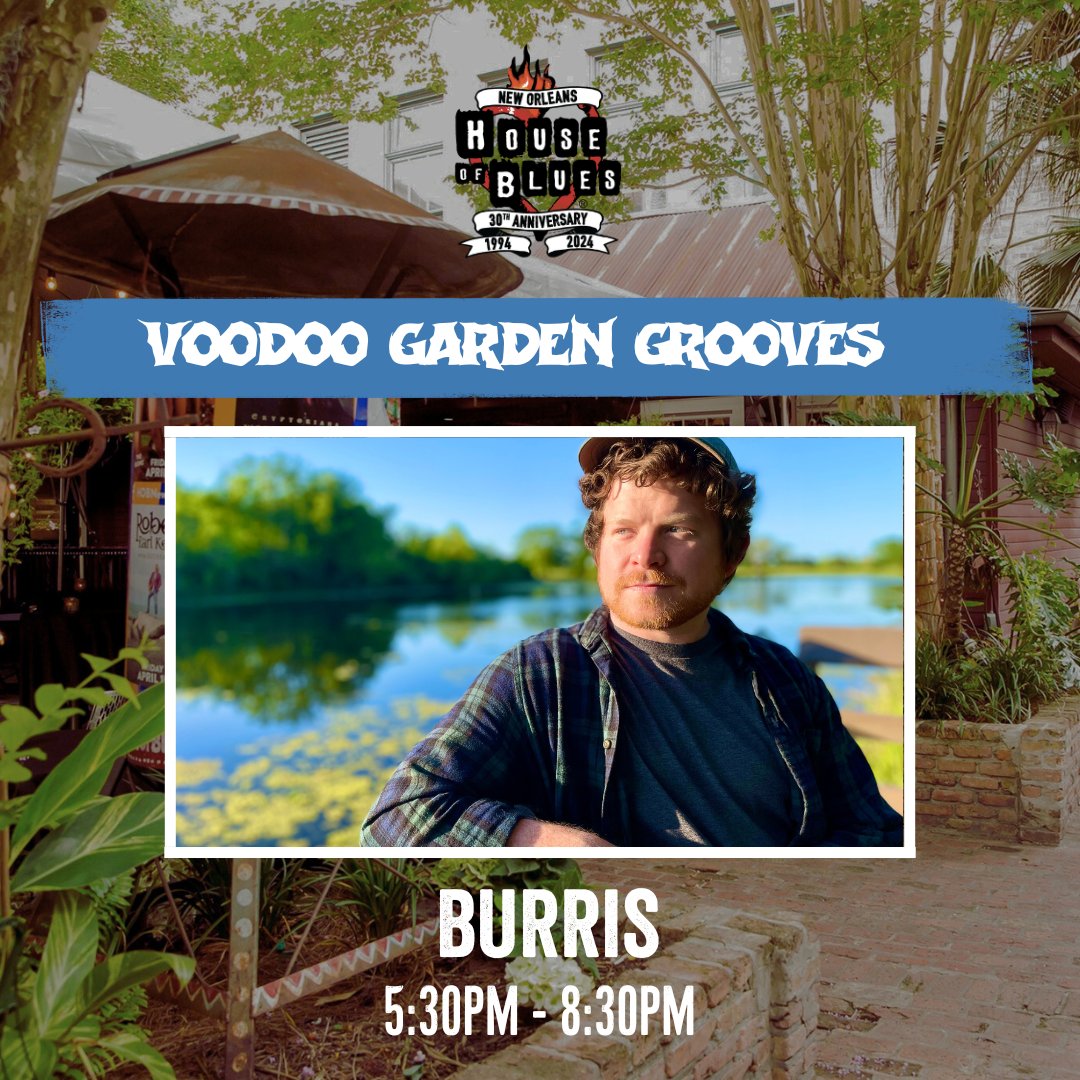 HOBNOLA's tweet photo. Join us for an unforgettable time of music under the sun &amp; stars with Seb &amp; Jess @ 1PM and Burris @ 5:30PM live in the Voodoo Garden 🌴 

🍹 Happy Hour begins @ 5PM 
🍔 RSVP for a table via OpenTable: https://t.co/wIpg11XXER https://t.co/11zvpPf87h