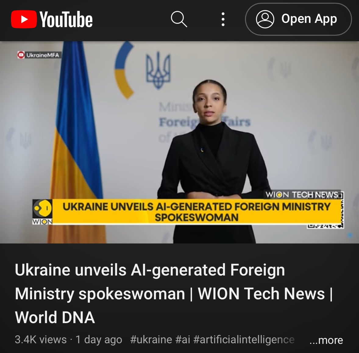 Ukraine's Foreign Ministry unveils Victoria Shi, an AI-generated spokeswoman, to relay official statements. Meet the digital envoy reshaping diplomacy with efficiency and innovation. #AI #Diplomacy
