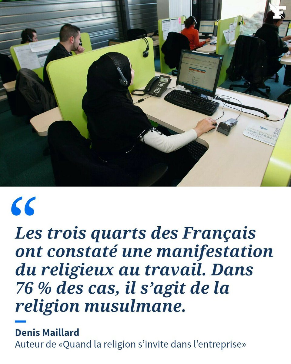 Consultant en relations sociales, l’auteur de «Quand la religion s’invite dans l’entreprise» (Fayard) prône l’«affirmation de règles identiques pour tous» plutôt que des «accommodements raisonnables». → lefigaro.fr/actualite-fran…