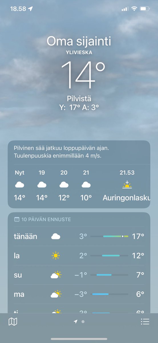 #Ylivieska #FI. Sää - Weather