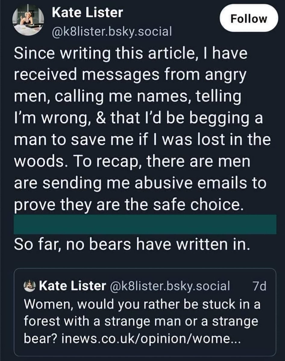 How about listen and stop getting so fucking defensive. This is, in part, WHY we choose the bear.