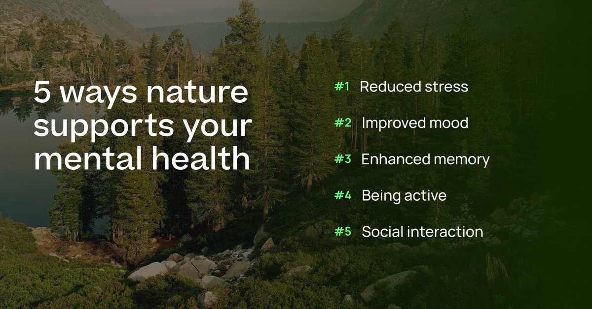 Find your calm outside 😌 Whether it’s a quick walk or a long trip, time in nature keeps you grounded and healthy. This #MentalHealthAwarenessMonth, head outside to give your brain a boost 🧠 bit.ly/4dd80Yk