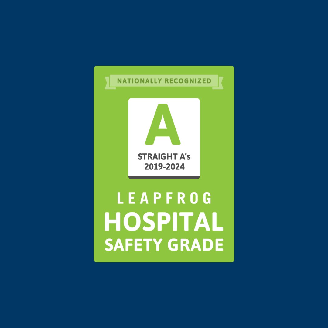 White Plains Hospital has earned an “A” Hospital Safety Grade from the Leapfrog Group for the 11th consecutive time. Read more: brnw.ch/21wJrB5