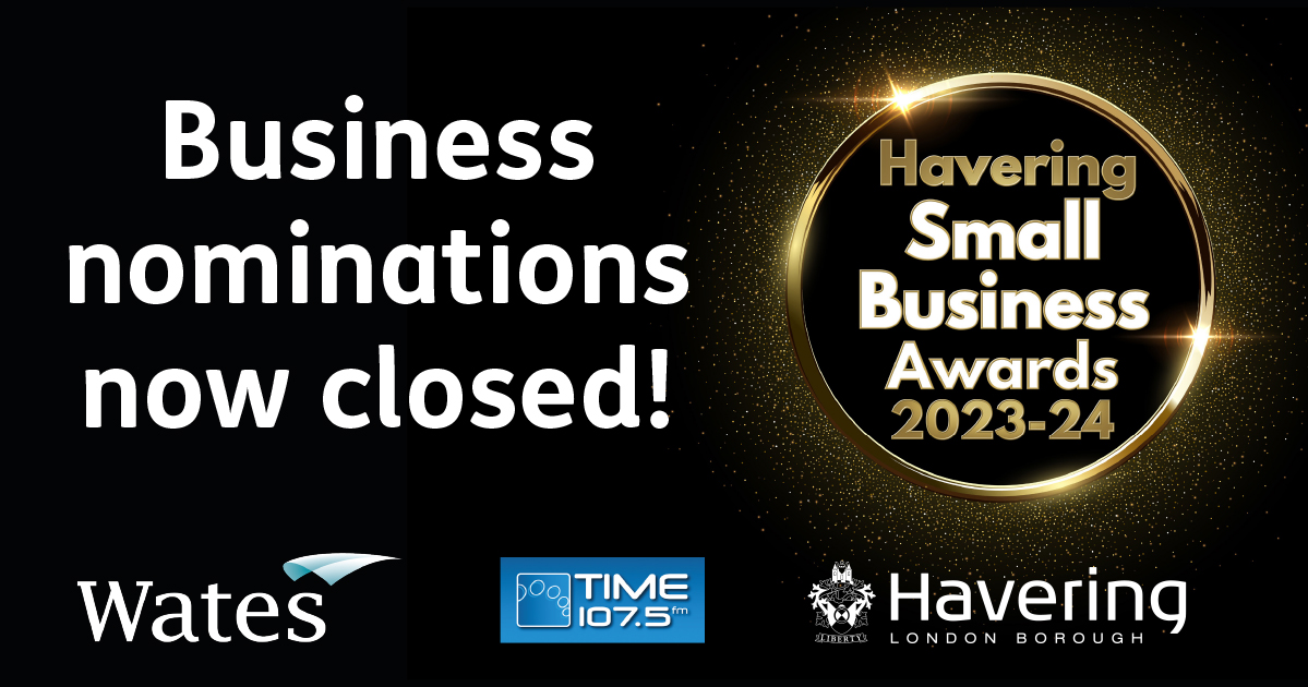 Business nominations for Havering's Small Business Awards have now closed. We'll announce the shortlists for each of the awards in early June, at which point the vote will open to the public. Visit orlo.uk/aHEZ2 for further information #HaveringSBA
