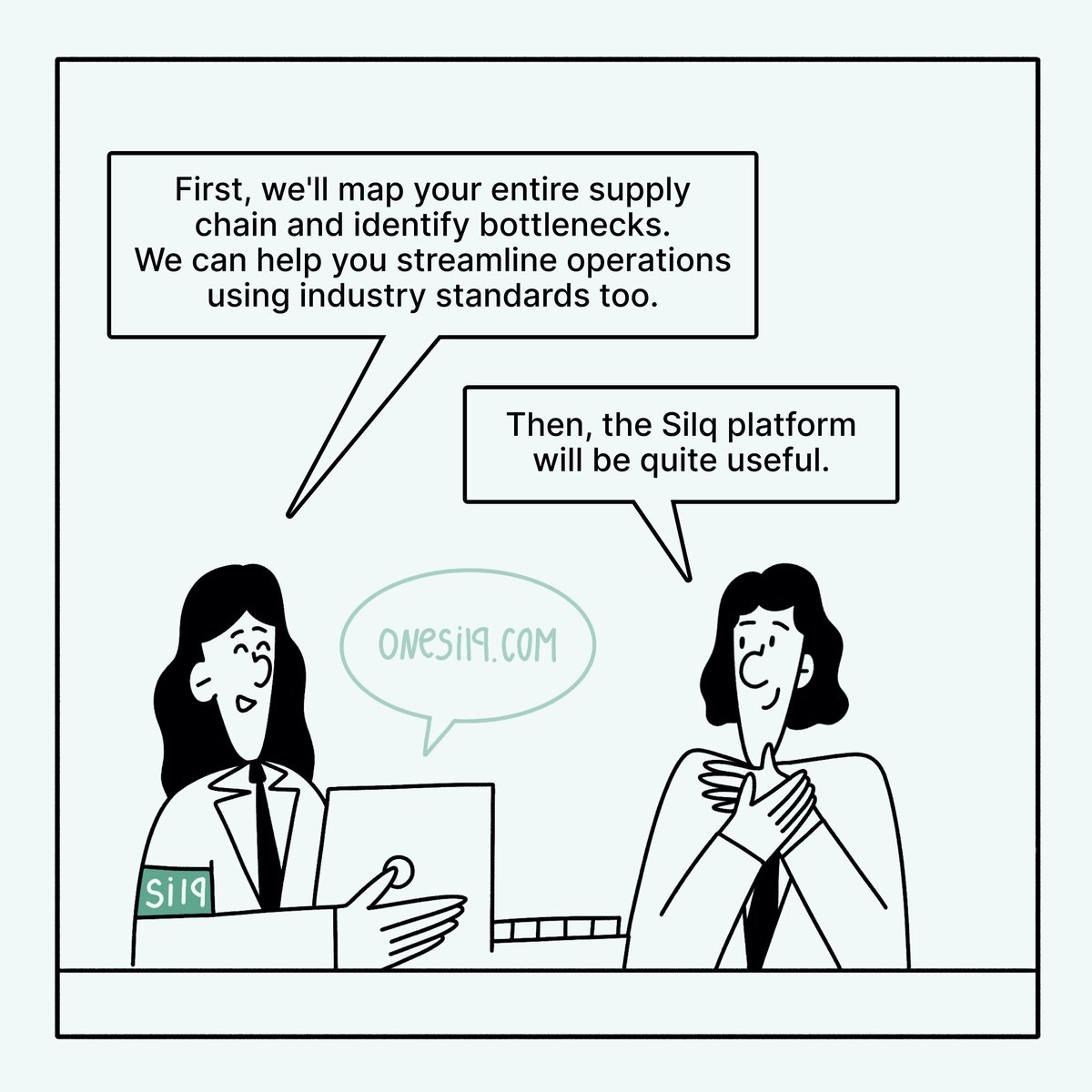 Explore the comic and delve into the full article to discover how you too can enhance efficiency and minimize logistics costs: onesilq.com/blog/minimizin…

#SupplyChainExcellence #OptimizedLogistics #EnhancedEfficiency #supplychain #efficiency #logistics