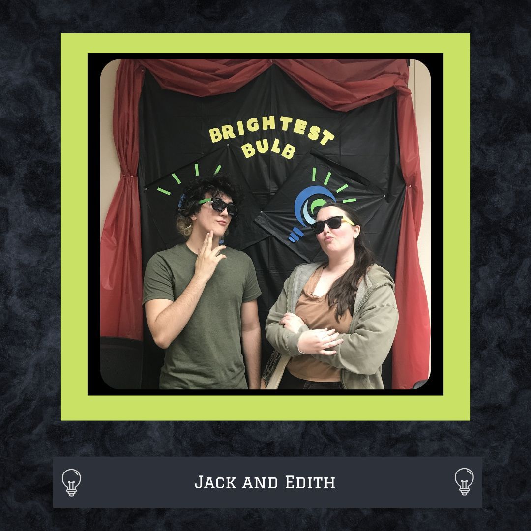 Clovis_TC's tweet image. Congratulations to Jack and Edith, two of our Brightest Bulbs. You both are such wonderful tutors, and we appreciate everything that you do for the center. Thanks for all your hard work!

#brightestbulb #clovistutorialcenter #cloviscommunitycollege