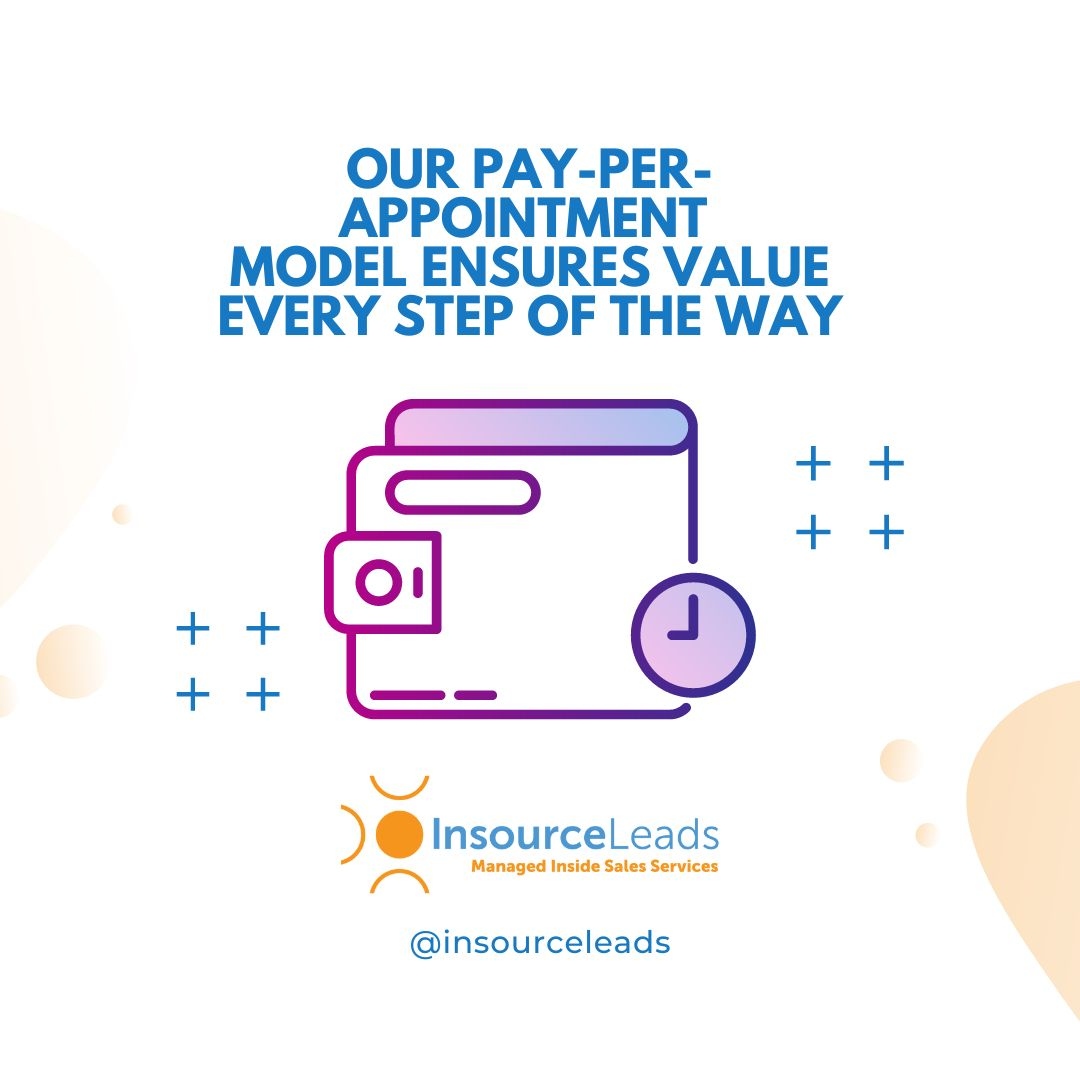 Transition seamlessly into high-quality appointments. Our pay-per-appointment model ensures value every step of the way. #QualityAppointments #B2BLeadGeneration #SalesStrategy #AppointmentSetting #OutsourcedSales #SalesGrowth #InsourceLeads