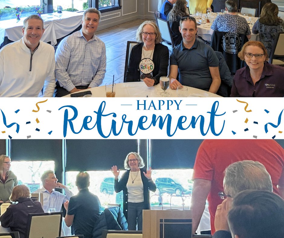 We celebrated Karol's two decades at RJN and wish her well as she begins her next chapter of retirement. We are so grateful for all of her contributions and the impact she has made at RJN. Congratulations Karol!

#Engineering #TheGroup